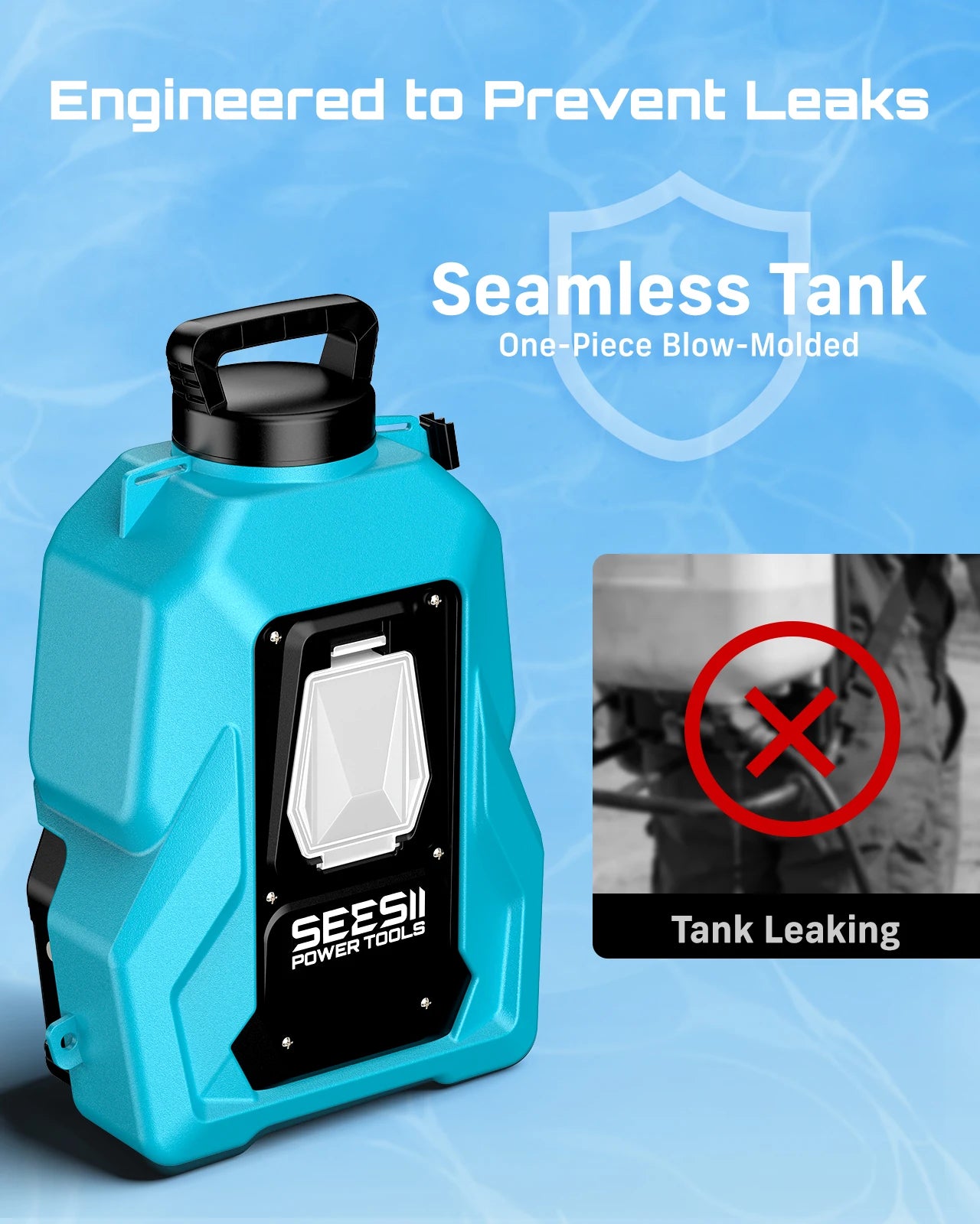 Seesii Electric Lithium Sprayer 100psi Yard Sprayer for Makita 18V