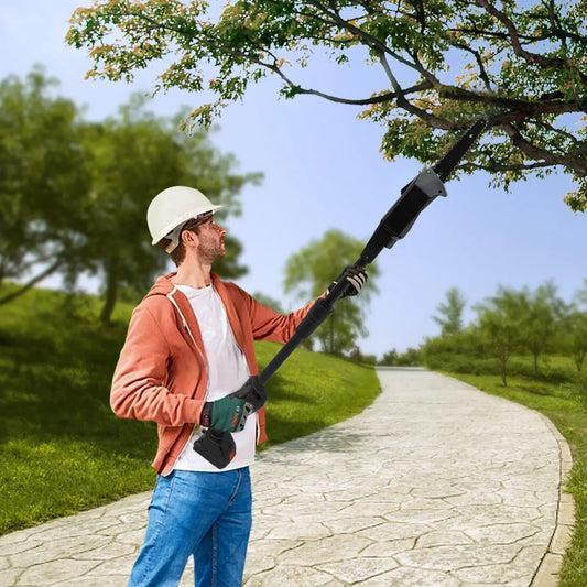 Cordless Electric Pole Chain Saw for Tree Branches and Limbs