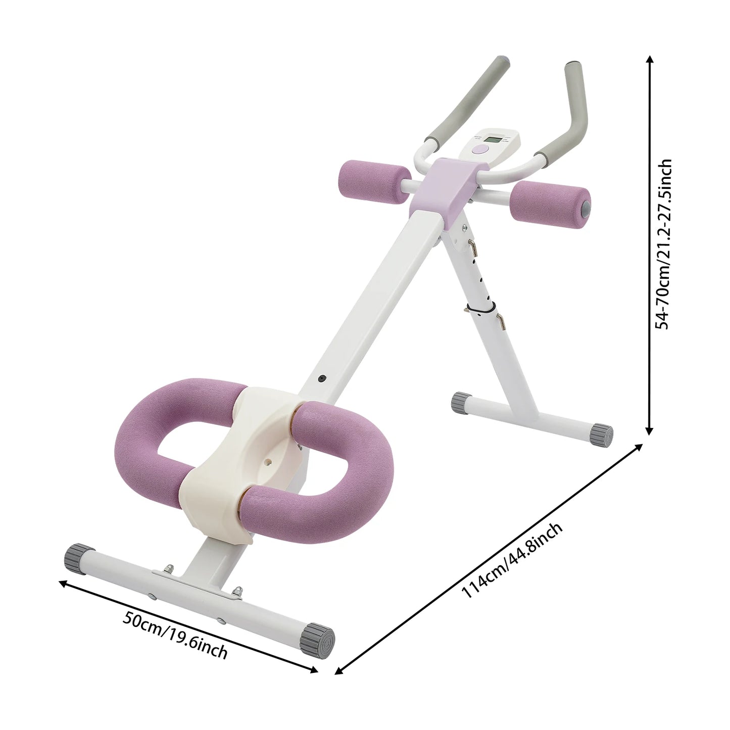 Abdominal Trainer Machine for Home Gym with Adjustable Incline
