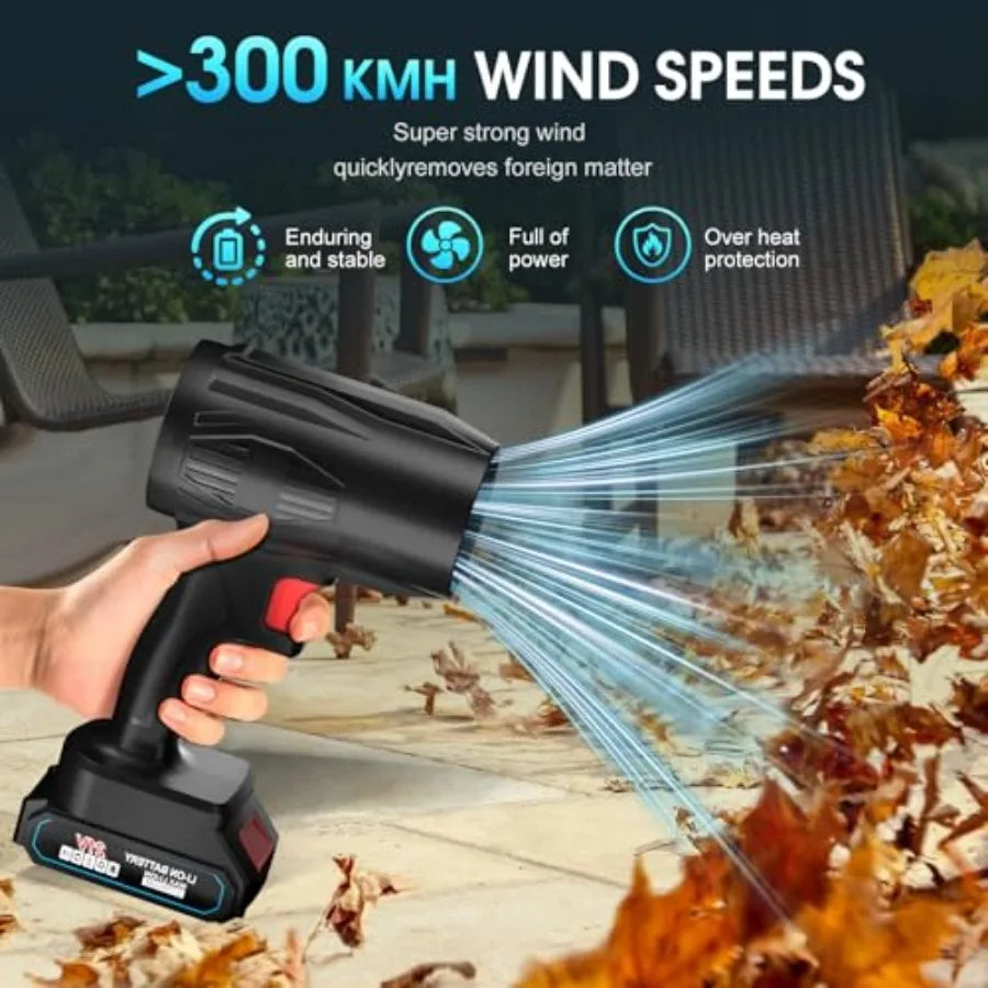 21V Cordless Leaf Blower X5 Lightweight Handheld Tool