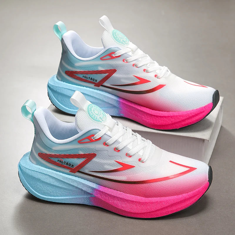 Fujian Unisex Running Shoes Breathable Cushioned Non Slip Sneakers