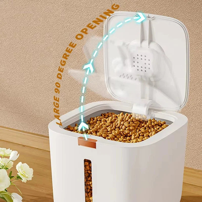 Moisture-Proof Pet Food Storage Barrel