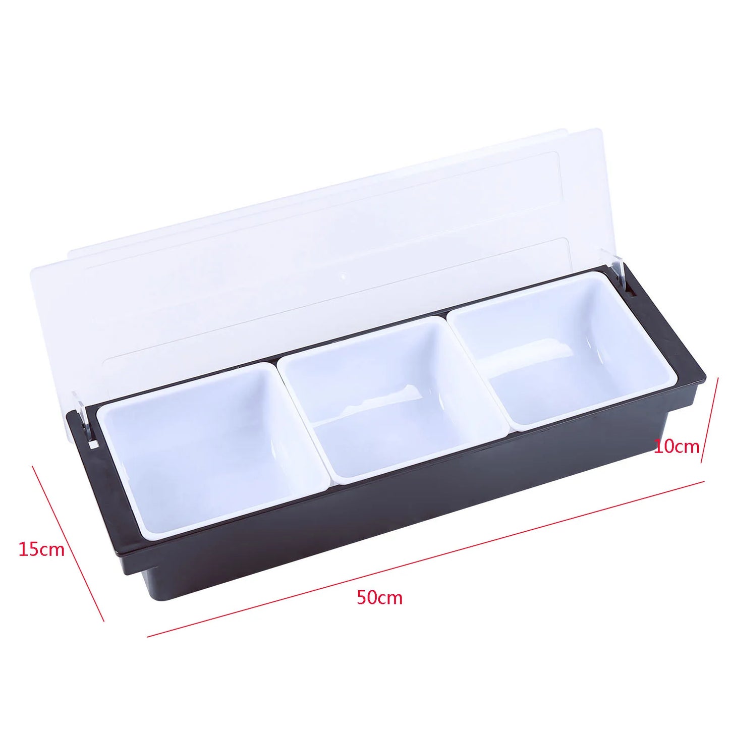 3/4/5/6 Compartment Seasoning Dispenser Caddy
