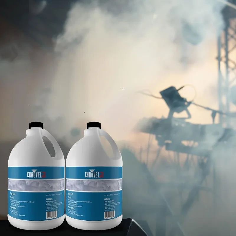 Chauvet DJ Fog Fluid 2 Pack for Fog Machines Compatible With Leading Brands