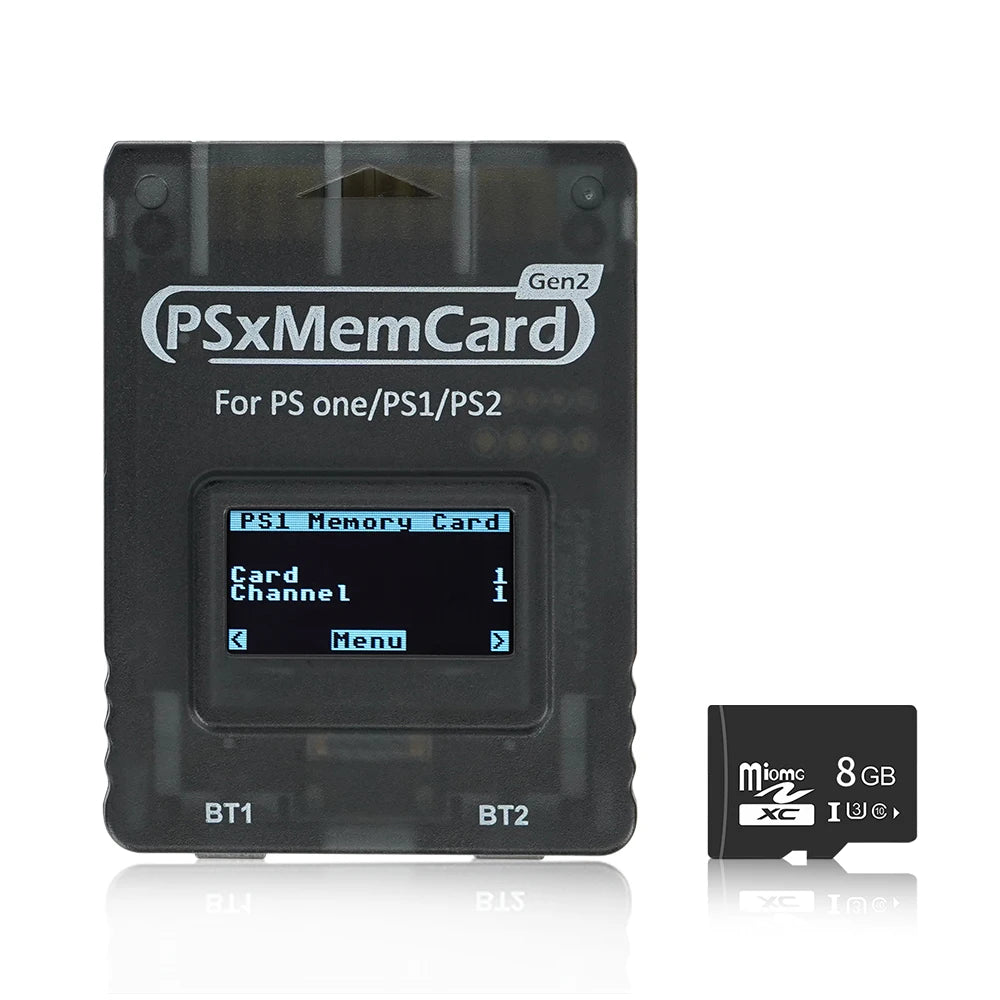 BitFunx PSxMemCard Gen2 SD2PSX for PS1 PS2 Consoles