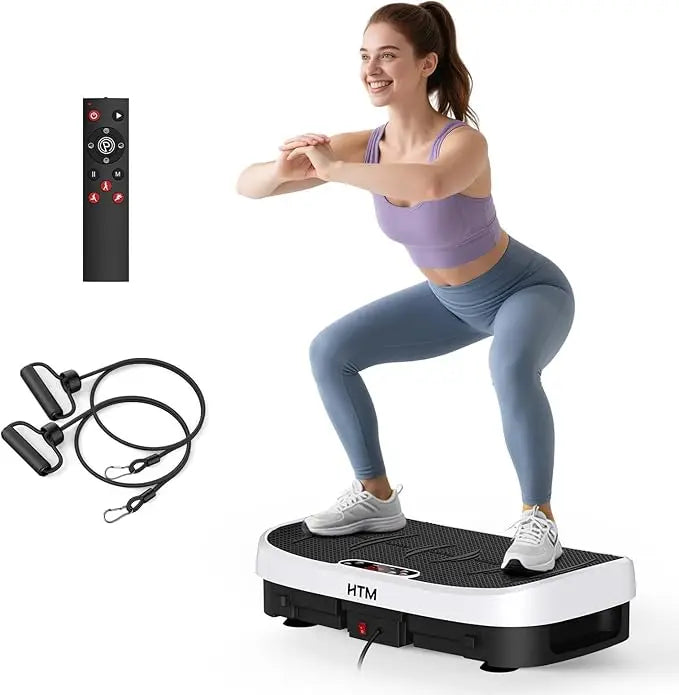 HTM Vibration Plate Fitness Machine For Whole Body Workout