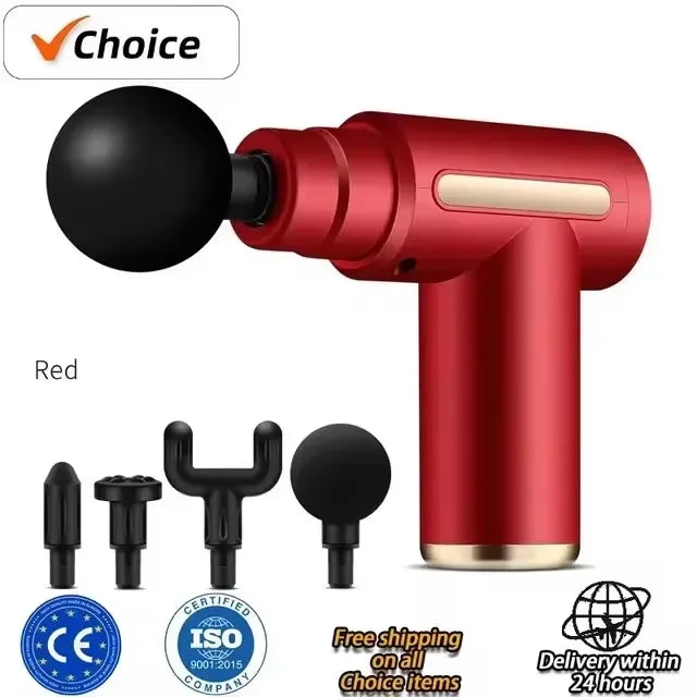 DIAMRI Mini USB Massage Gun Portable for Neck Shoulders Back