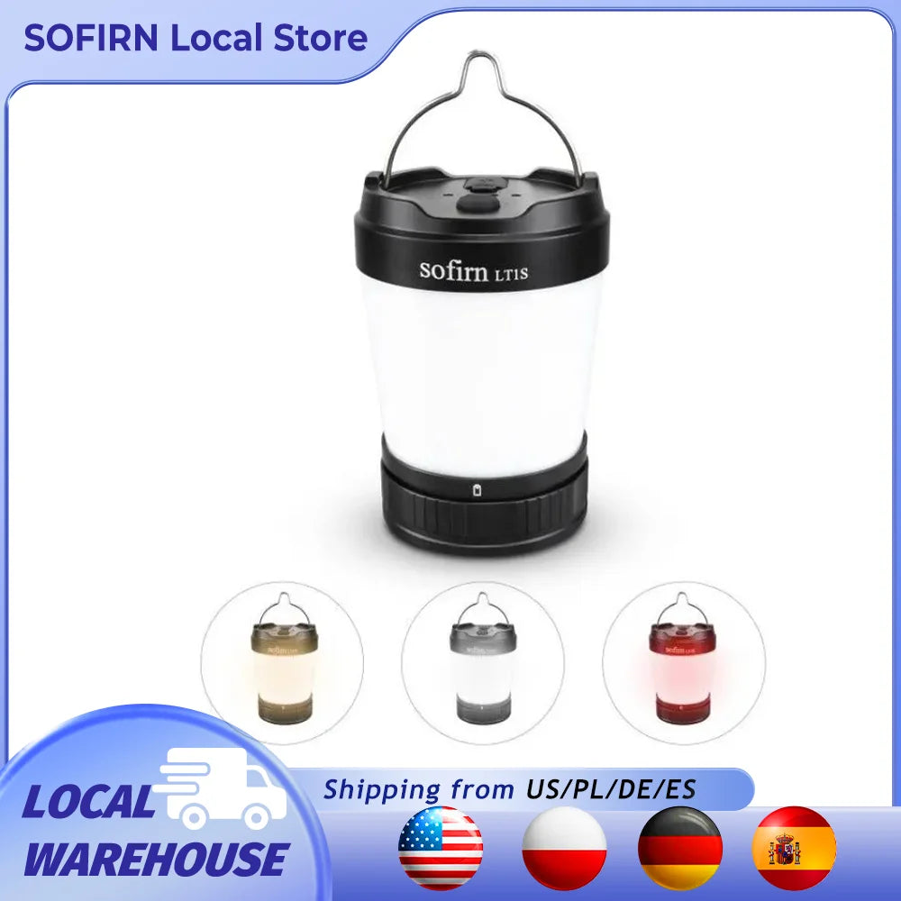 Sofirn LT1S Camping Light USB C 21700 Rechargeable Torch Lantern