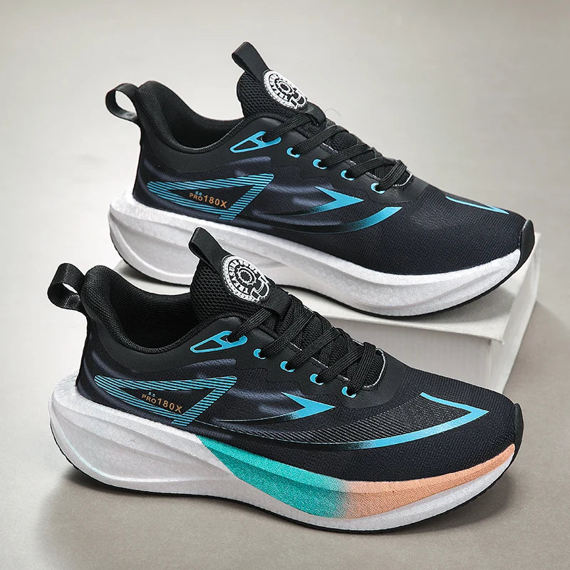 Fujian Unisex Running Shoes Breathable Cushioned Non Slip Sneakers