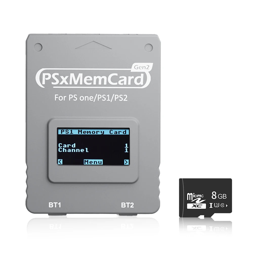 BitFunx PSxMemCard Gen2 SD2PSX for PS1 PS2 Consoles