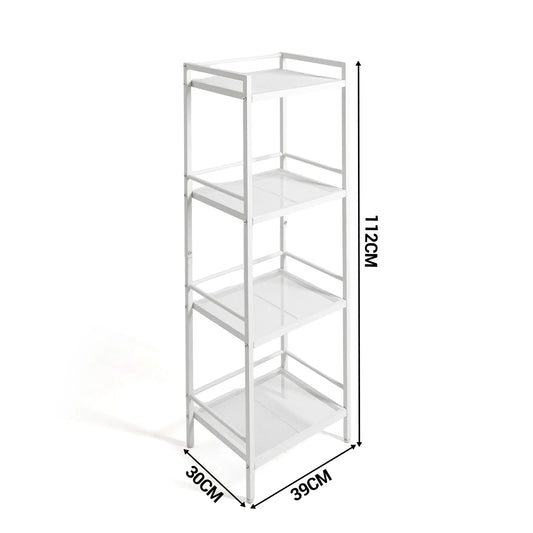 TWISTER.CK Bathroom Storage Shelving Unit Carbon Steel Corner Rack