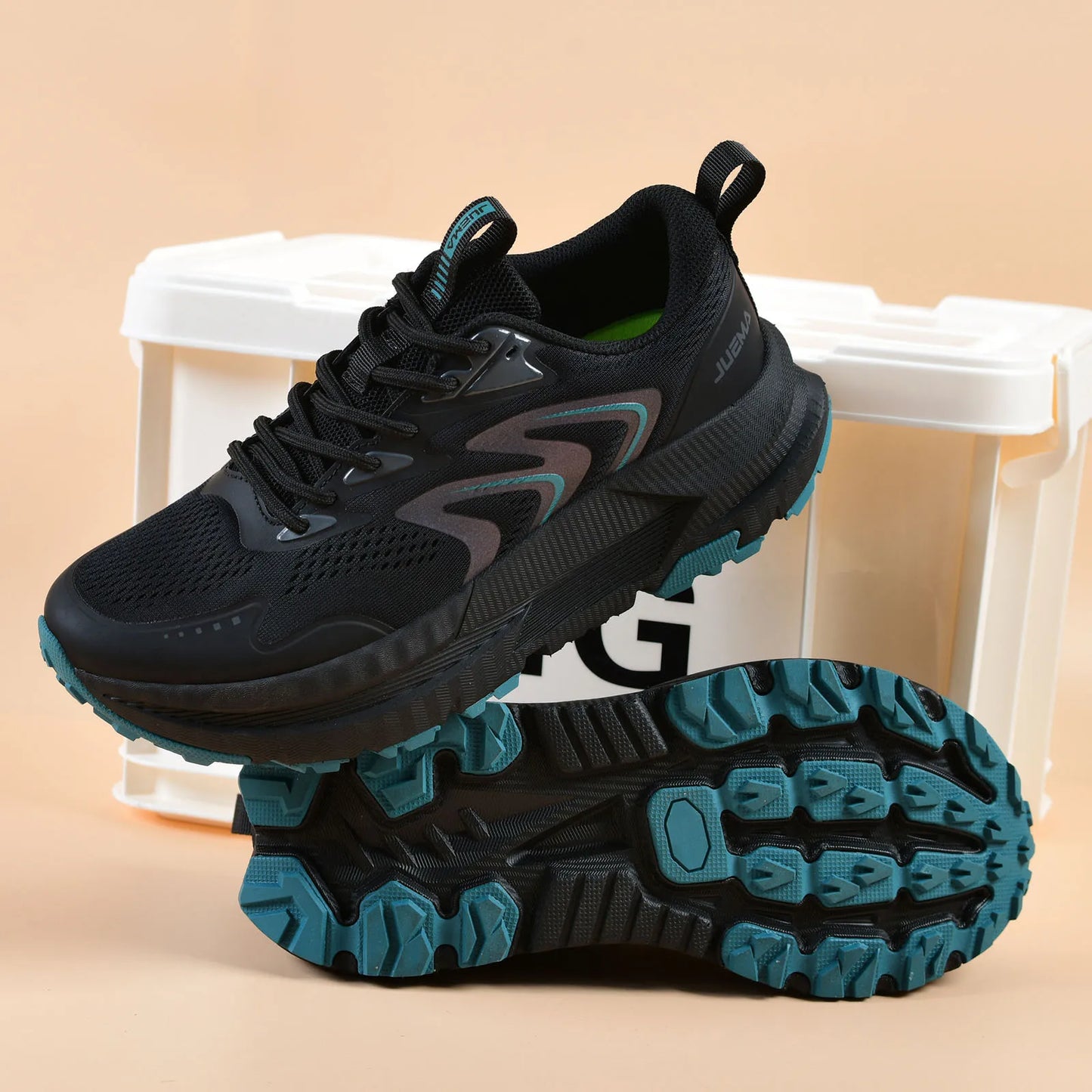 Unisex Running Shoes Cushioned Breathable Anti Slip For Marathon