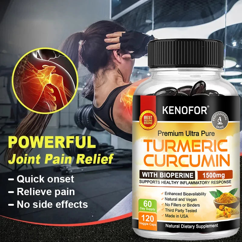 Taoters Curcumin Knee Joint and Bone Health Supplement