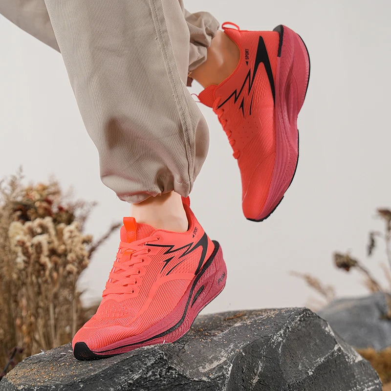GENKCOAT Unisex Running Shoes Breathable Lightweight Athletic Sneakers
