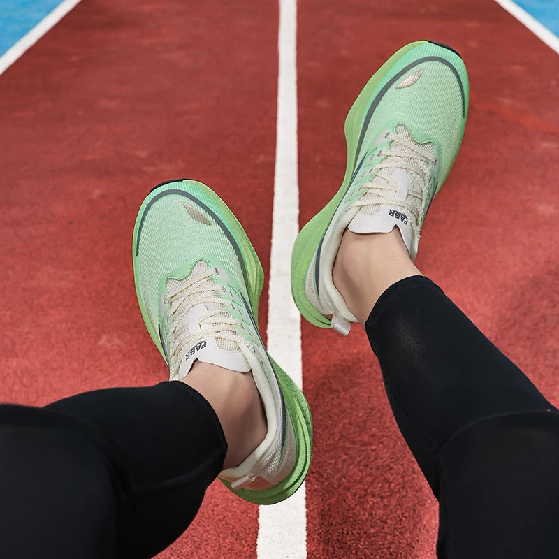 SxfdneayCN Breathable Lightweight Unisex Running Shoes Nonslip Sneakers