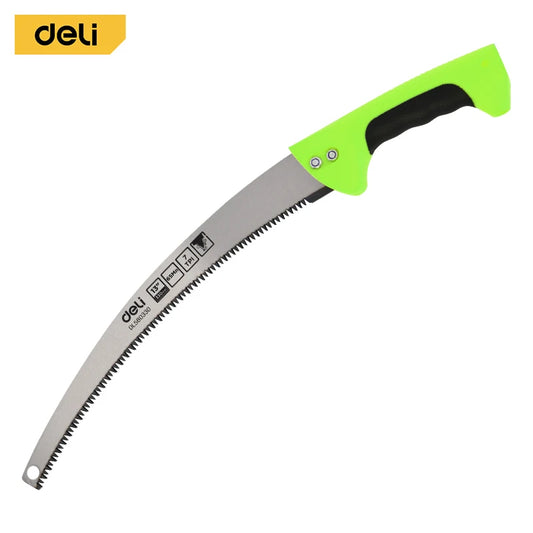 Deli Curved Hand Saw For Pruning And Gardening Tasks