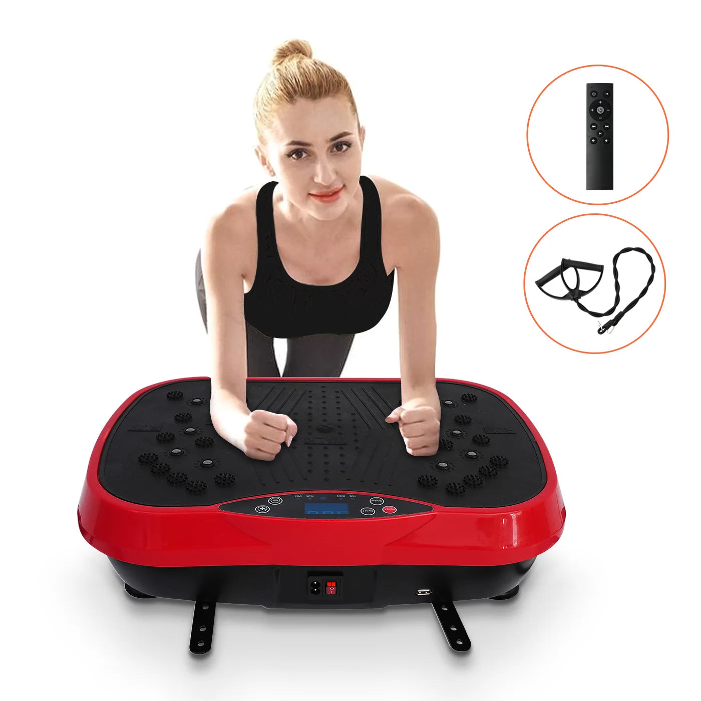 Vibration Plate Exercise Machine For Home EMS Fat Burning And Body Toning