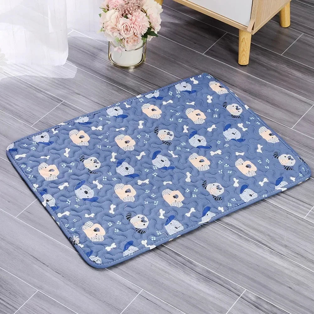 NONECN Cooling Ice Silk PetCare Bed Mat For Dogs Cats