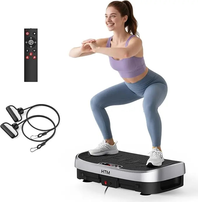 HTM Vibration Plate Fitness Machine For Whole Body Workout