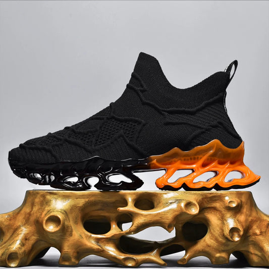 Men's Casual Breathable Sneakers Lightweight Running Trainers