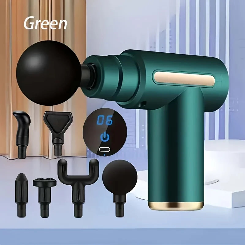 Altruism Fitness Hammer Compact Deep Tissue Massager With Interchangeable Heads