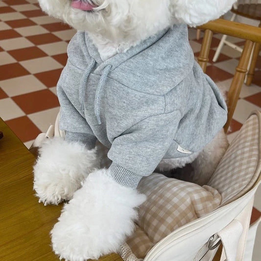 Warm Dog Hoodies Soft Fleece Pet Clothes for Small Medium Dogs Comfortable Puppy Clothes Yorkshire Chihuahua Costumes Pet Supply