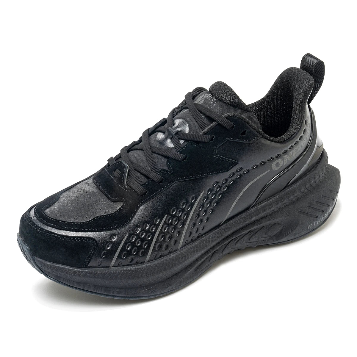 Onemix Winter Training Running Shoes Unisex Leather Warm Comfort