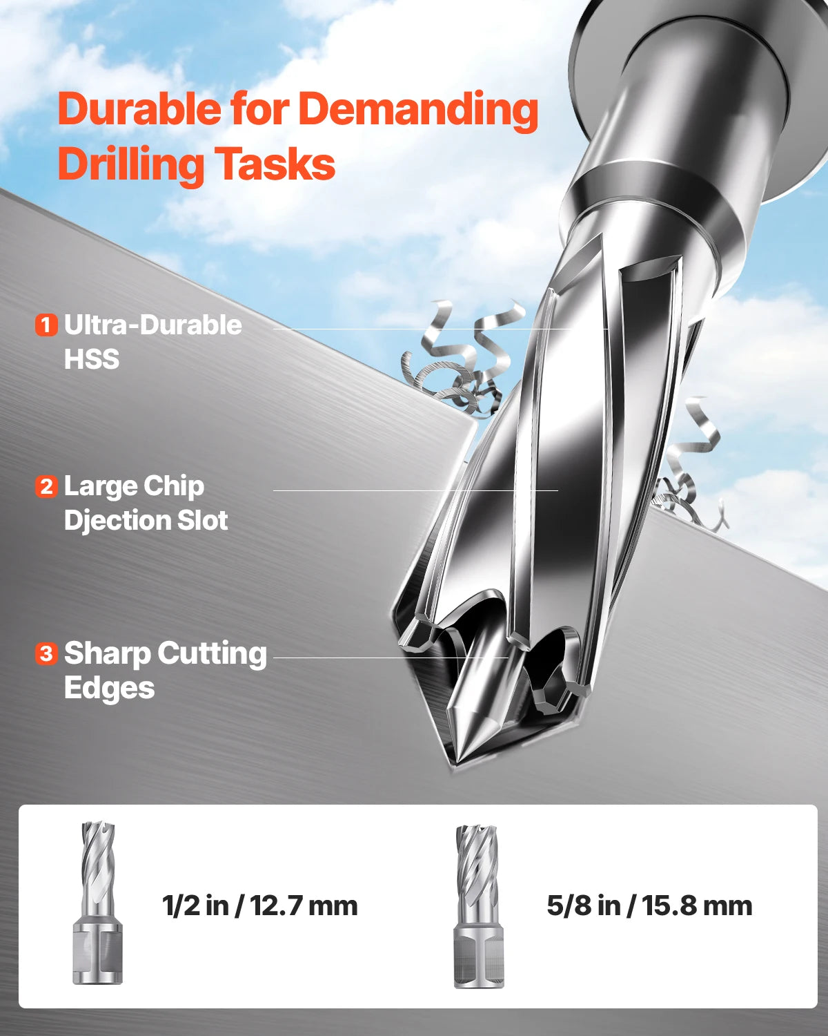 SucceBuy Magnetic Drill 1450W Portable Drill Press With Variable Speed