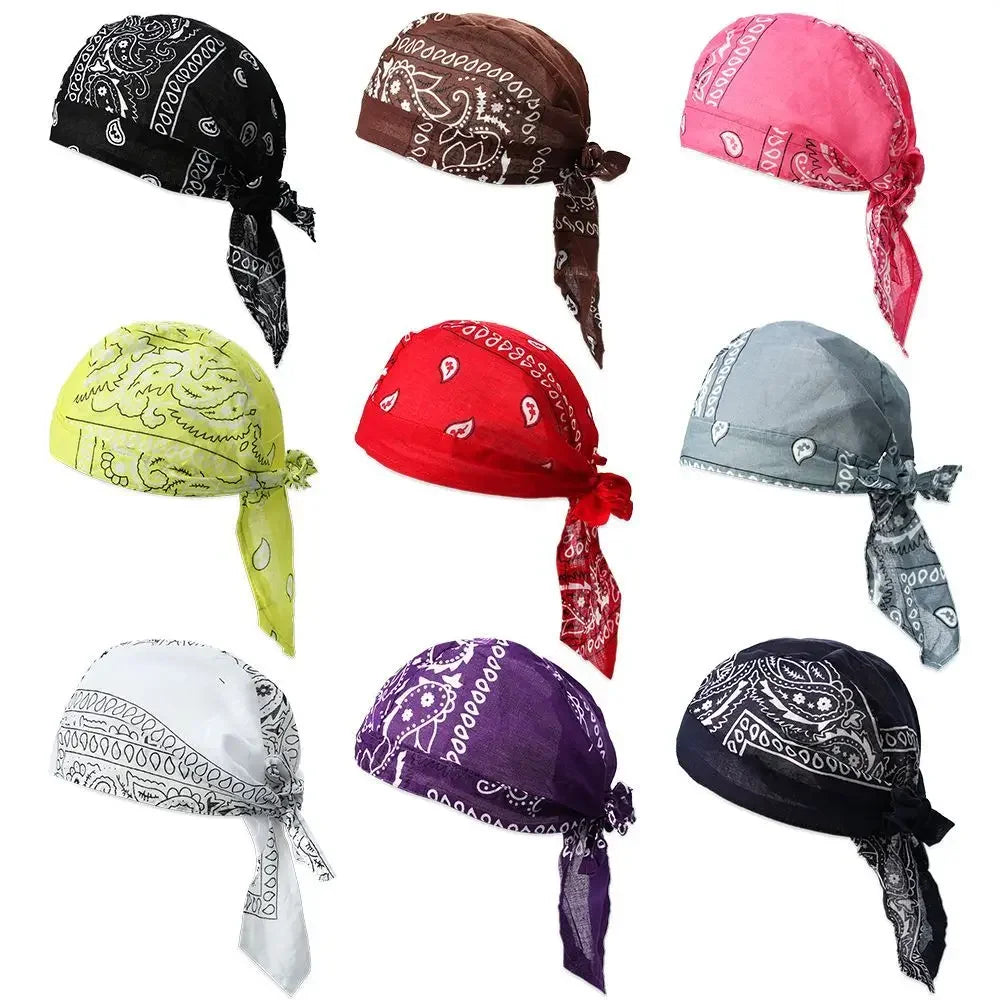 NONECN Quick Dry Headscarf Bandana Turban Hat for Outdoor Sports
