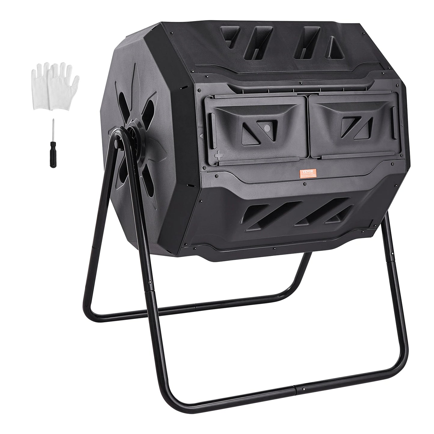 SucceBuy Tumbling Composter for Garden and Kitchen Use