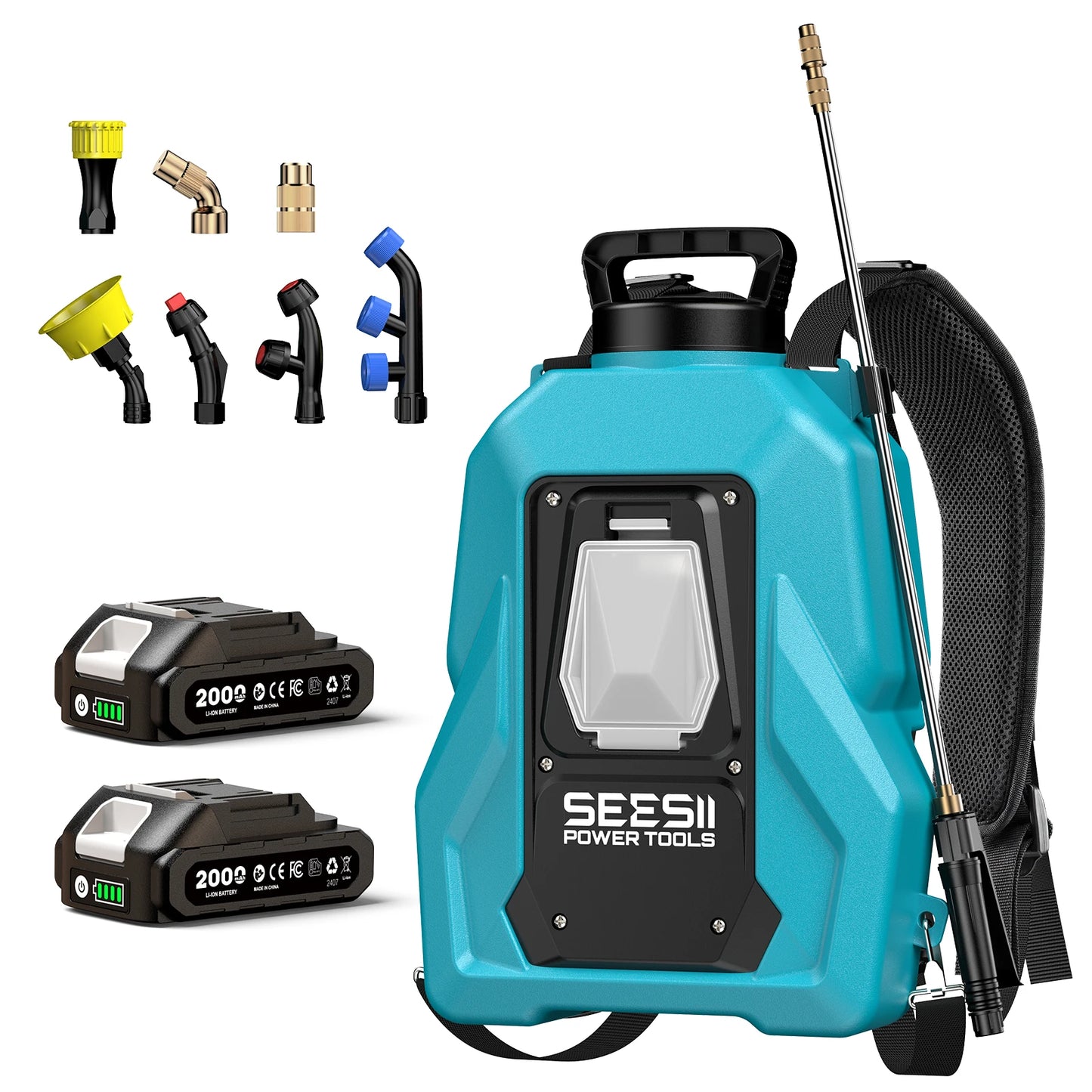 Seesii Electric Lithium Sprayer 100psi Yard Sprayer for Makita 18V