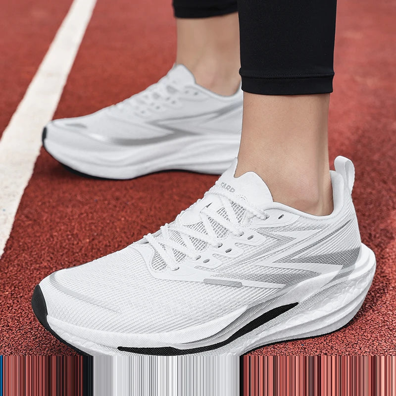 SxfdneayCN Breathable Lightweight Unisex Running Shoes Nonslip Sneakers