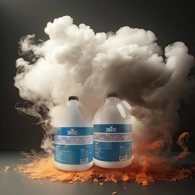 Chauvet DJ Fog Fluid 2 Pack for Fog Machines Compatible With Leading Brands