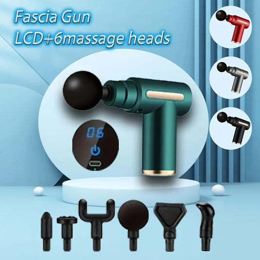 Altruism Fitness Hammer Compact Deep Tissue Massager With Interchangeable Heads