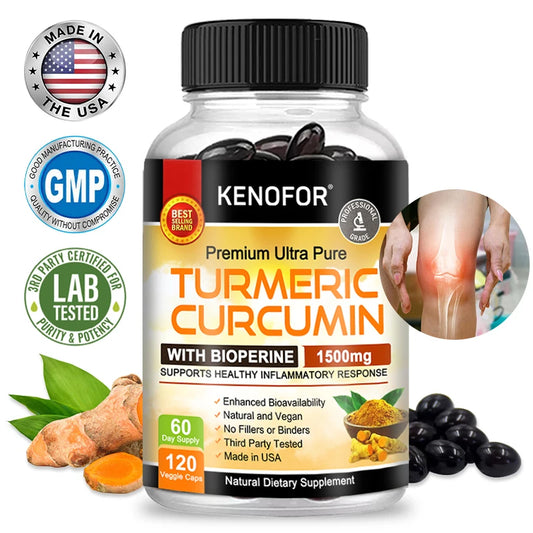 Taoters Curcumin Knee Joint and Bone Health Supplement