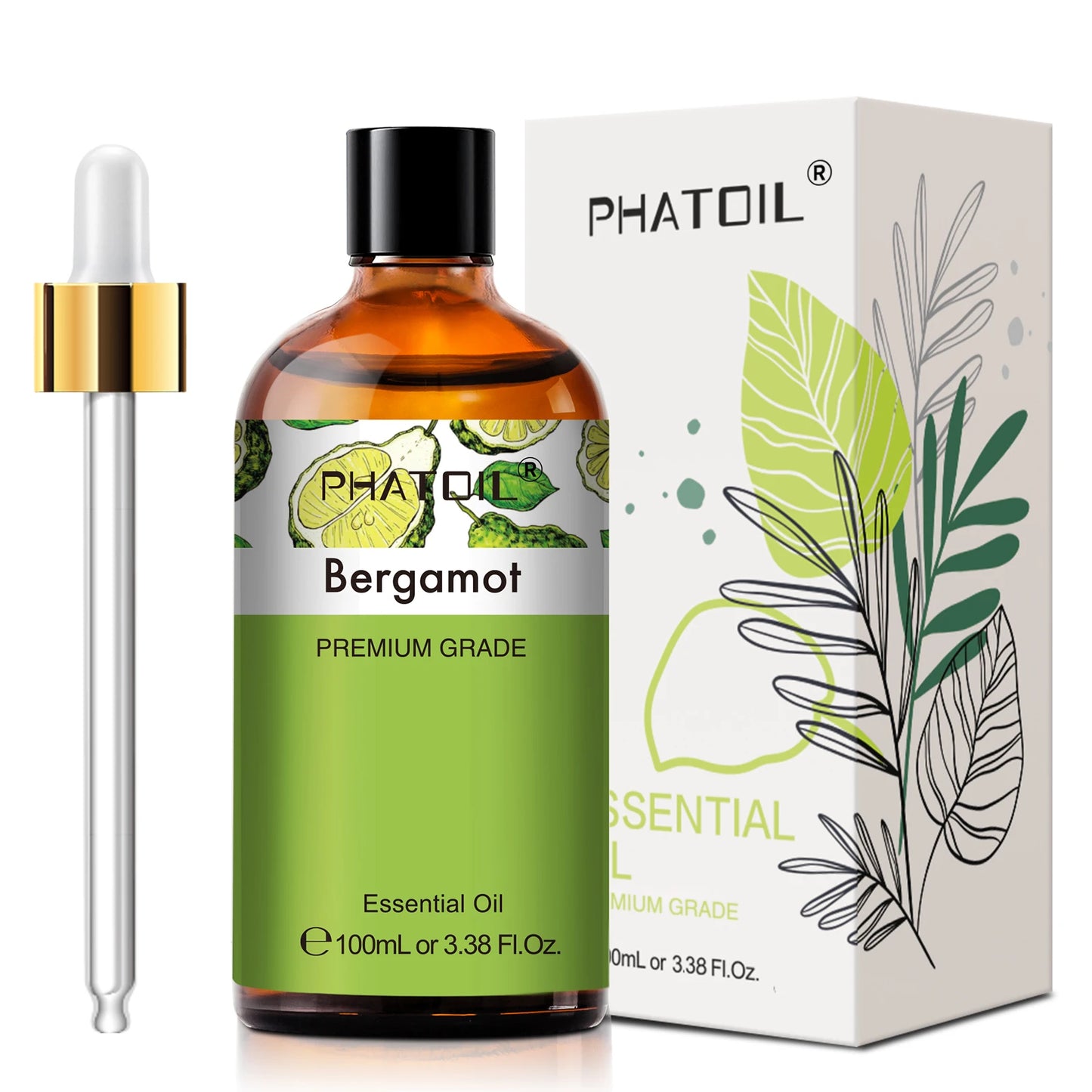 PHATOIL Pure Natural Essential Oils Lavender Jasmine Vanilla Eucalyptus