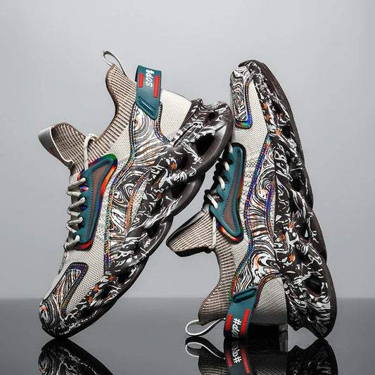 Men Casual Breathable Running Sneakers Trainers Shoes