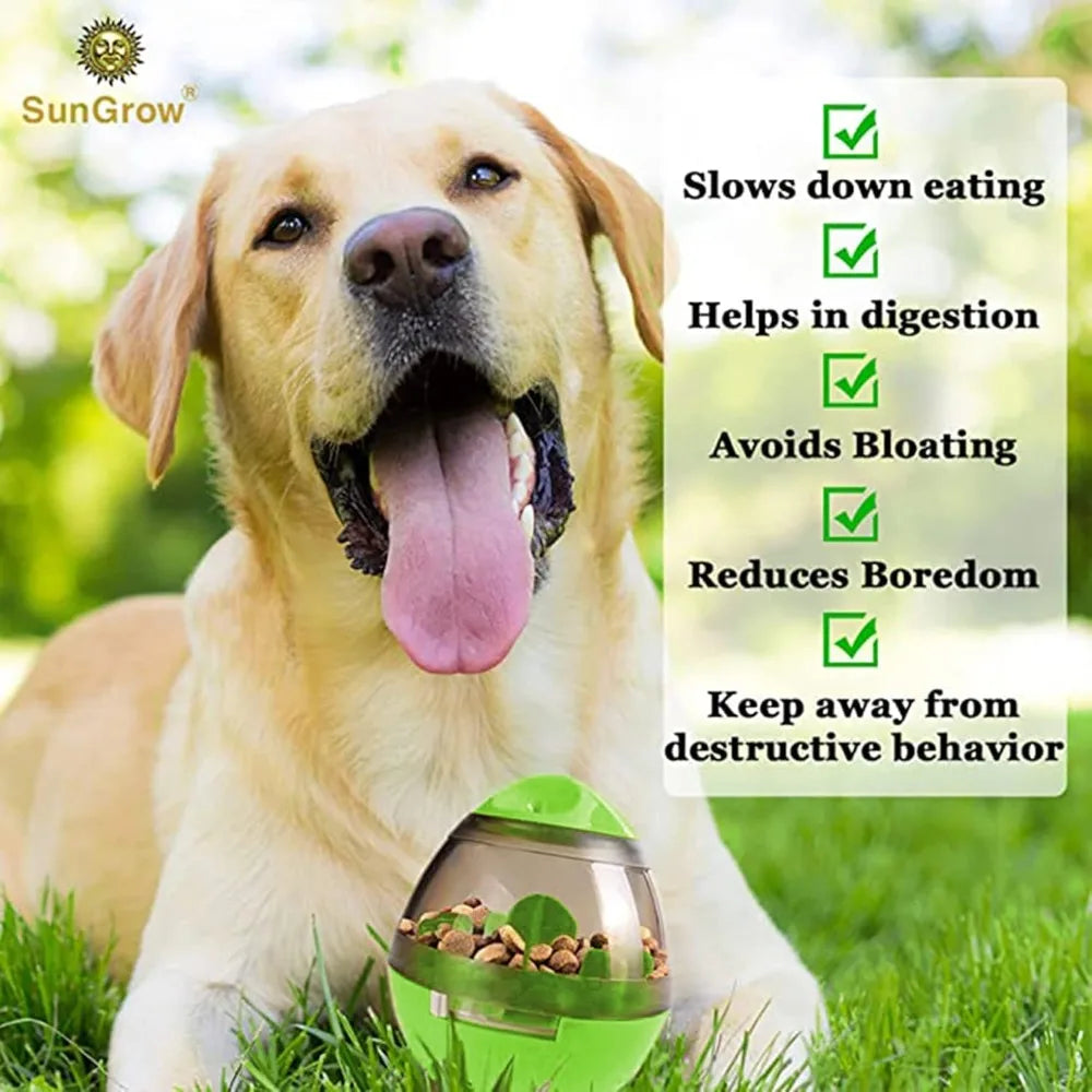 Interactive Dog Treat Ball For Small Dogs Slow Feeder Puzzle